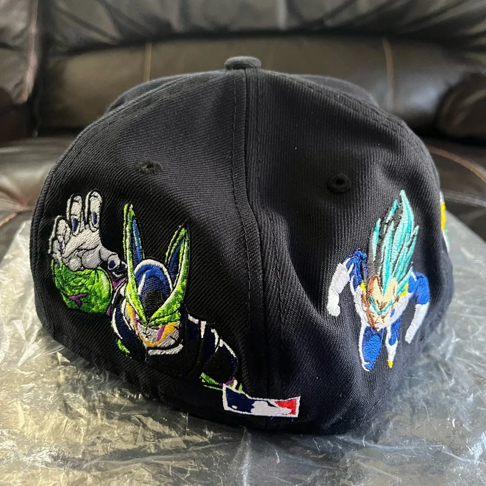 Custom Dragon Ball Z NEW ERA Cap with Embroidered Patches - Picture 4 of 6